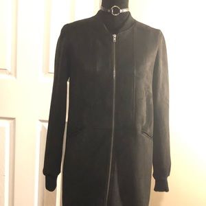 BCBGeneration Long Bomber Jacket